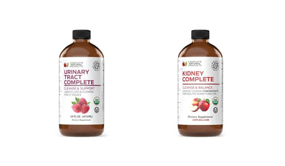 Complete Natural Products Urinary Tract Complete 16oz & Kidney Complete 16oz Bundle - dailyvitalstore