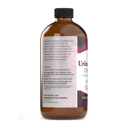 Complete Natural Products Urinary Tract Complete 8oz - Liquid Supplement for a Urinary Tract Cleanse, Defense, Health, and Treatment with Organic Cranberry & Organic D-Mannose - dailyvitalstore