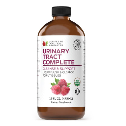 Complete Natural Urinary Tract Complete 8oz - Liquid Supplement for Urinary Tract Health with Organic Cranberry, D-Mannose, Beet Root, Fennel Seed, and Turmeric - dailyvitalstore