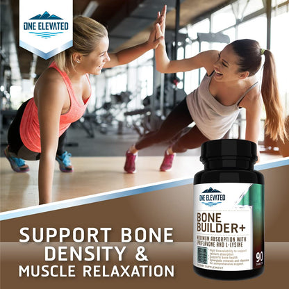 Comprehensive Bone Builder Calcium Supplement. Formulated with Highest Grade Calcium -Carbonate/Hydroxyapatite/Citrate, Magnesium, Zinc, D3. Works in Sync for Optimum Bone Health and Bone Strength. - dailyvitalstore