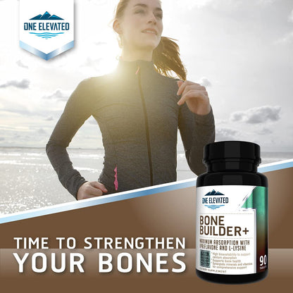 Comprehensive Bone Builder Calcium Supplement. Formulated with Highest Grade Calcium -Carbonate/Hydroxyapatite/Citrate, Magnesium, Zinc, D3. Works in Sync for Optimum Bone Health and Bone Strength. - dailyvitalstore