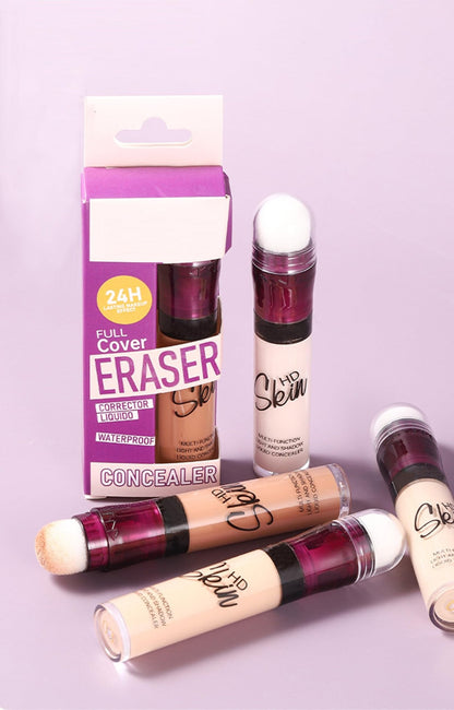 Concealer Stick Foundation Concealer Moisturizing Hydration Brightening Skin Tone Concealer Oil Control Waterproof With Applicator Cushion - dailyvitalstore