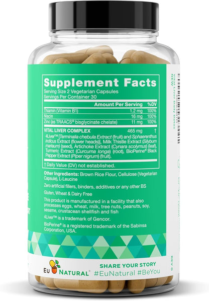 Conception for Him and Vital Liver Bundle - Male Fertility Booster & Prenatal Supplement + 9-in-1 Liver Support - dailyvitalstore
