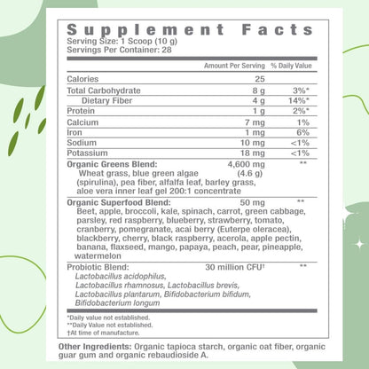 Consult Health Gut-Duction Bloat Control – Gut Health Support Superfood Formula – Plant Based Proteins - Probiotics – Powder Drink Mix – 28 Servings – 9.9 oz. - dailyvitalstore