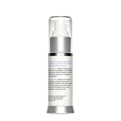 CONTROL CORRECTIVE Redness Relief Serum, 1 Oz - Botanical Extracts & Skin Balancing Vitamins, Calms, Hydrates & Strengthens Sensitive Skin, No Parabens Or Synthetic Dyes, Japanese Green Tea, Soothing - dailyvitalstore