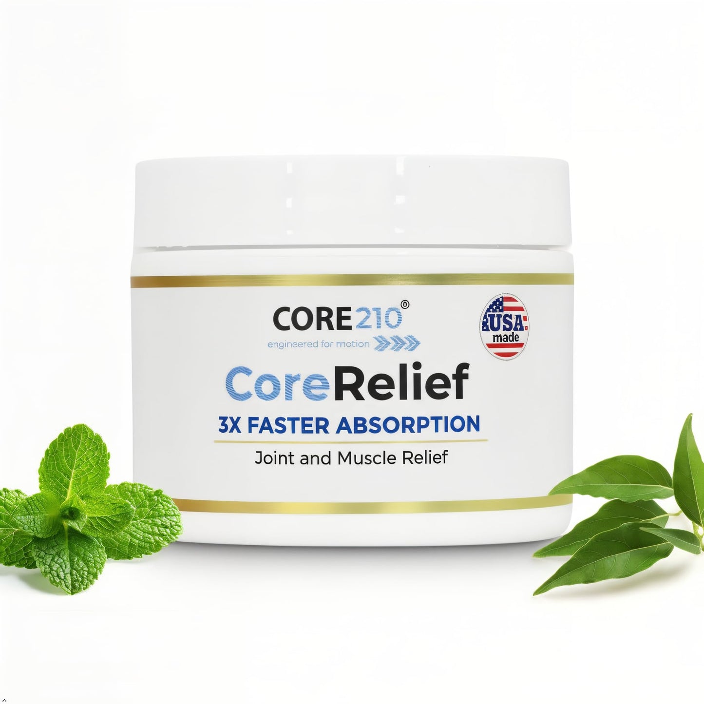 CopperJoint CoreRelief 2oz - Joint Pain Relief Cream for Knee, Neck, Hip, Shoulder & Simple Backache, Arthritis Cream Pain Reliever, Daily Cooling Non-Greasy Menthol Sore Muscle Rub - dailyvitalstore