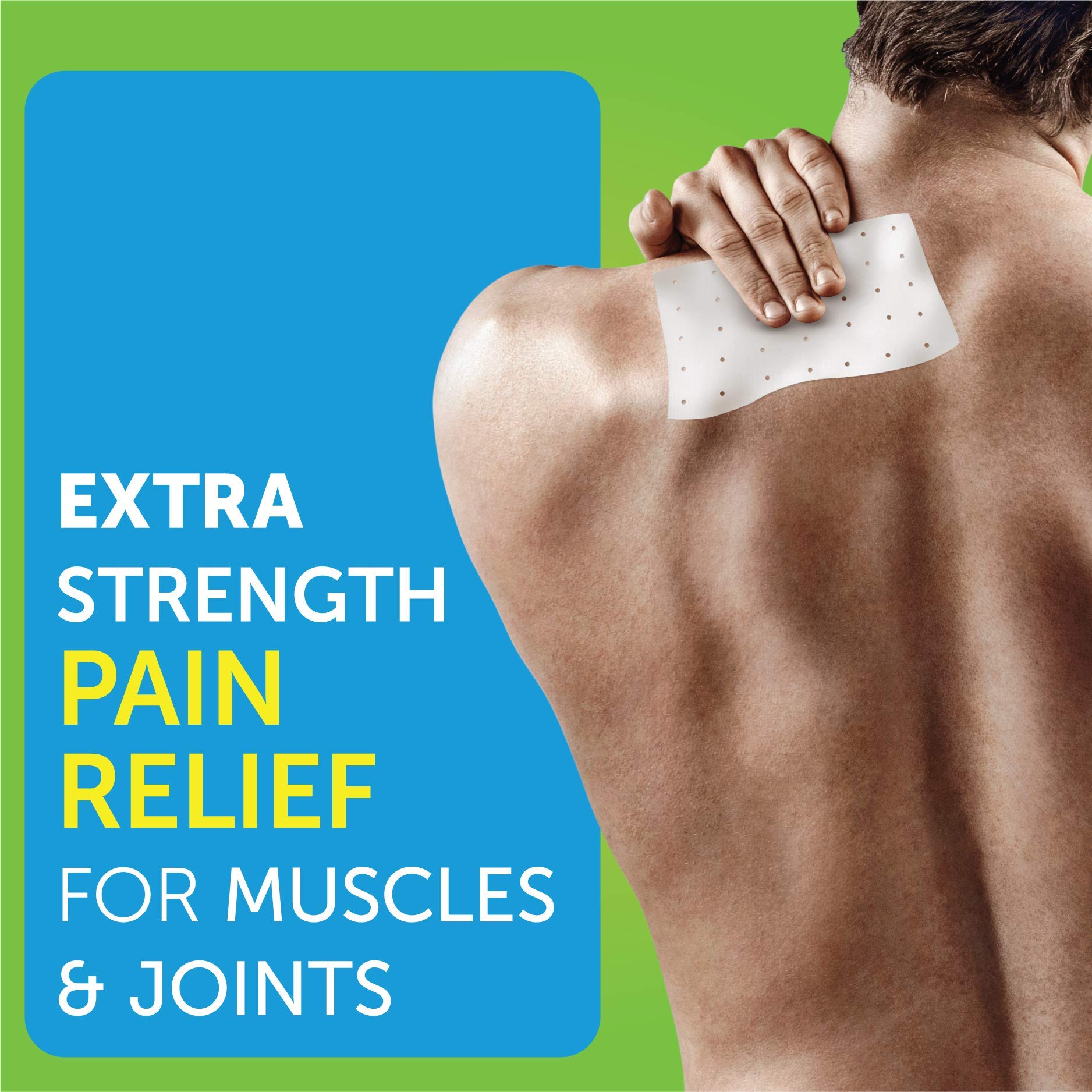 Coralite Pain Relieving Patch - Extra Strength Joint & Muscle Pain Relief Patches for Back Pain, Muscle Soreness and Joint Pain, 2 Patches Per Pack (24 Pack) - dailyvitalstore