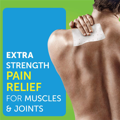 Coralite Pain Relieving Patch - Extra Strength Joint & Muscle Pain Relief Patches for Back Pain, Muscle Soreness and Joint Pain, 2 Patches Per Pack (24 Pack) - dailyvitalstore