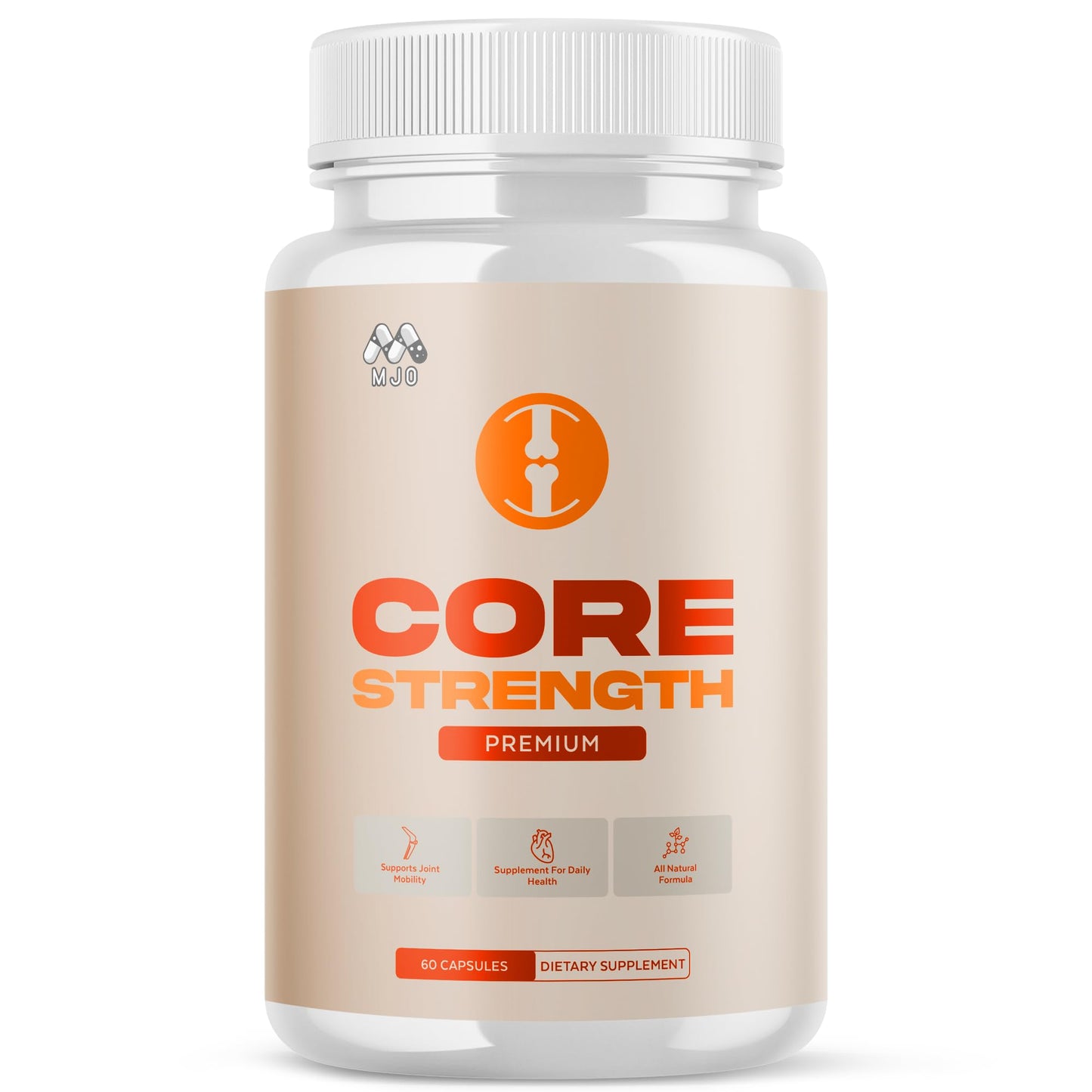 Core Strength Joint Support Capsules, Official Core Strength Supplement Pills with All Natural Ingredients, Advanced Overall Health and Wellness Support with Max Strength Multivitamins (60 Capsules) - dailyvitalstore