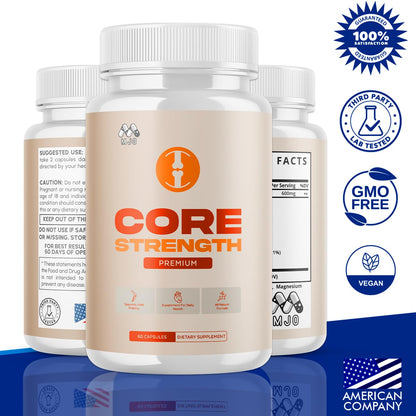 Core Strength Supplement for Joint Support, Official Core Strength Joint Pills with All Natural Ingredients, Advanced Overall Health and Wellness Support - dailyvitalstore