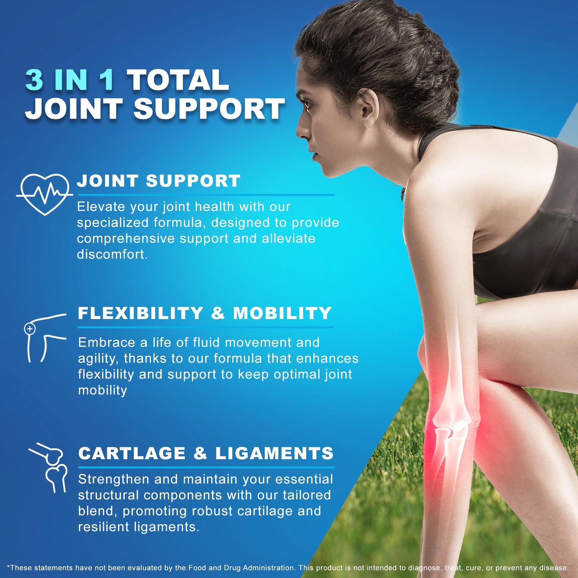 CoreCeutimin Cetyl Myristoleate - Omega 5 Fatty Acid - Ultra Support for Relief from Joint Discomfort and Stiffness - Also Includes Glucosamine, MSM & Hyaluronic Acid - 80 Capsules - dailyvitalstore