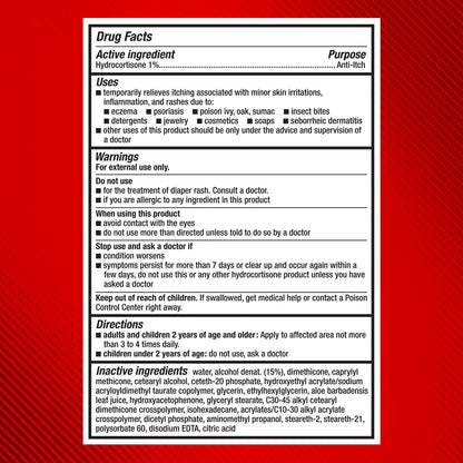 Cortizone-10 Maximum Strength Itch Relief Massaging Rollerball, 1% Hydrocortisone, Fast-Acting, Anti-Itch Liquid for Bug Bites, Rash, Eczema, Psoriasis, Poison Ivy, Oak, Sumac, 1.5 fl. oz - dailyvitalstore