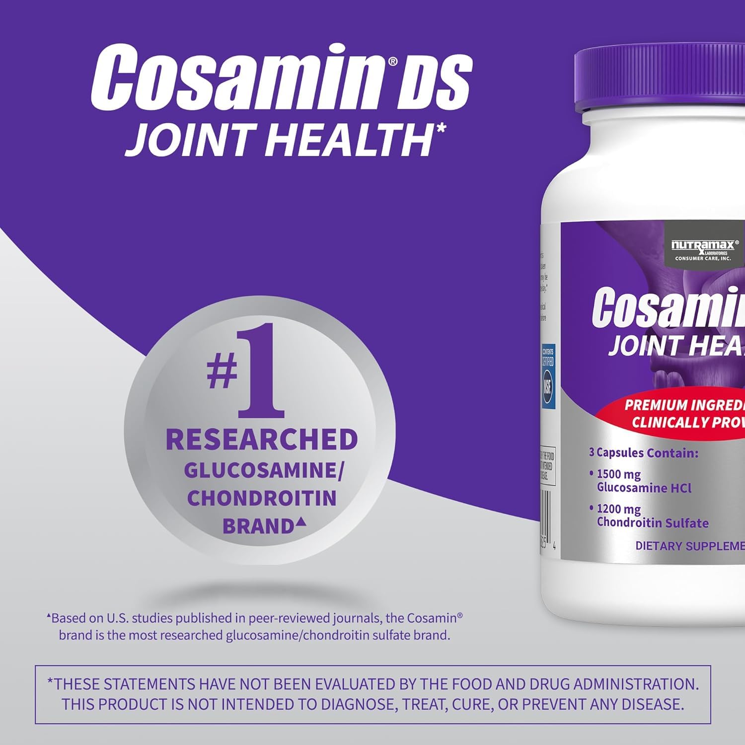 Cosamin DS for Joint Health Comfort & Mobility, 2 Count - dailyvitalstore