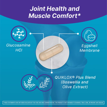 Cosamin Nutramax Muscle & Joint, Works to Decrease Cartilage Breakdown, Joint Health Supplement, Adult Men and Women Joint Health, 74 Capsules - dailyvitalstore