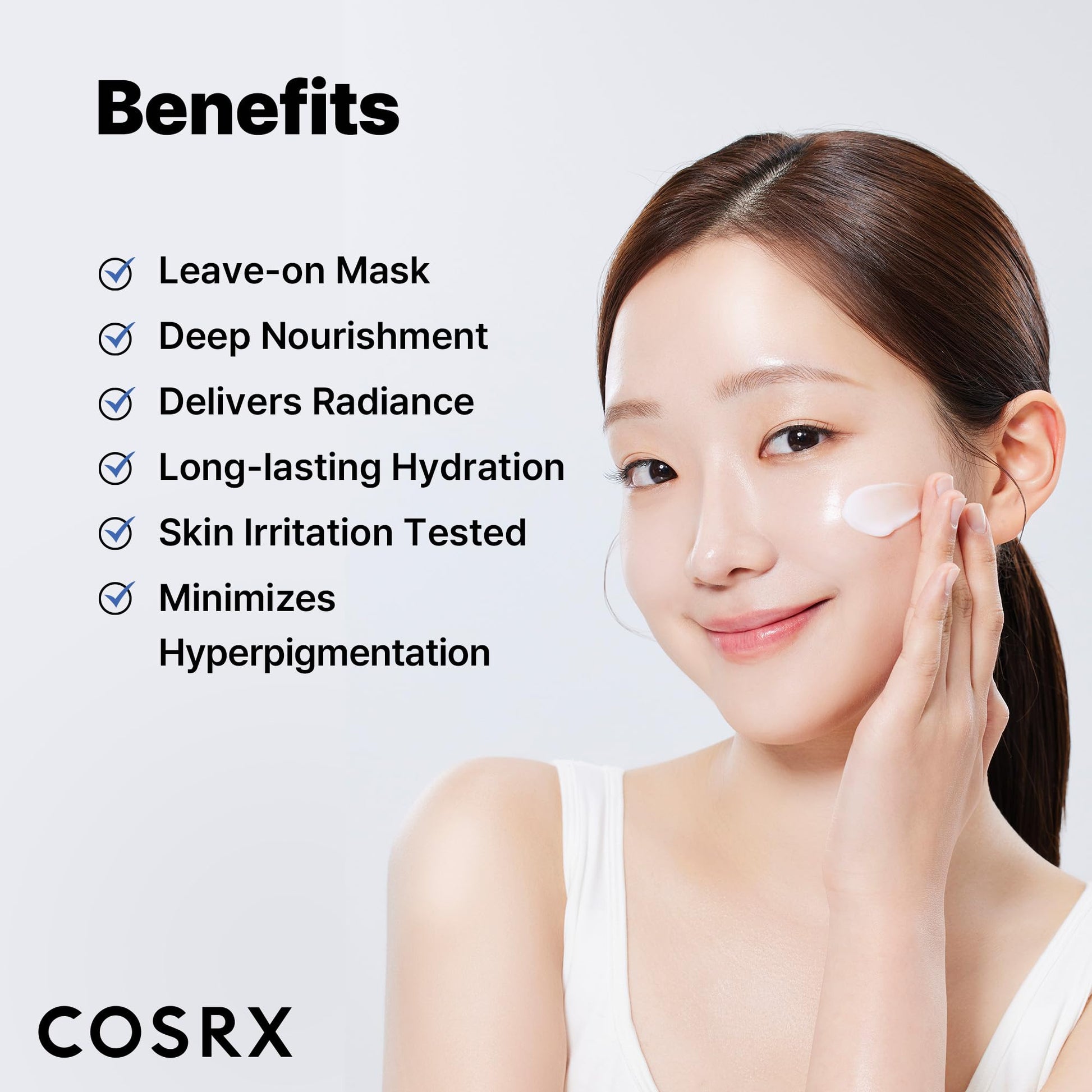 COSRX Ultimate Nourishing Rice Overnight Spa Mask, 60ml / 2.02 fl.oz | Rice Extract 68% and Niacinamide 2%, Korean Skin Care, Animal Testing Free - dailyvitalstore