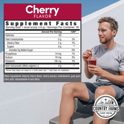 Country Farms Bountiful Beets, Wholefood Beet Extract Superfood, Helps Support Healthy Circulation and Promote Energy - dailyvitalstore