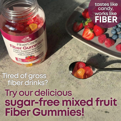 Country Farms Fiber Care Prebiotic Gummies, 6g of Fiber Per Serving, , FOS from Beets, Digestive Health and Bloat, Supports Regularit - dailyvitalstore