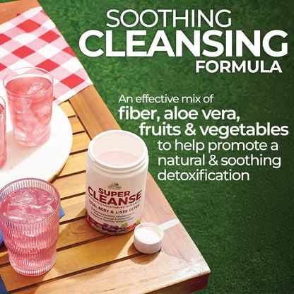 Country Farms Super Cleanse, Super Juice Cleanse, Supports Healthy Digestive System, 34 Fruits and Vegetables with Aloe, Promotes Natural Detoxification, - dailyvitalstore