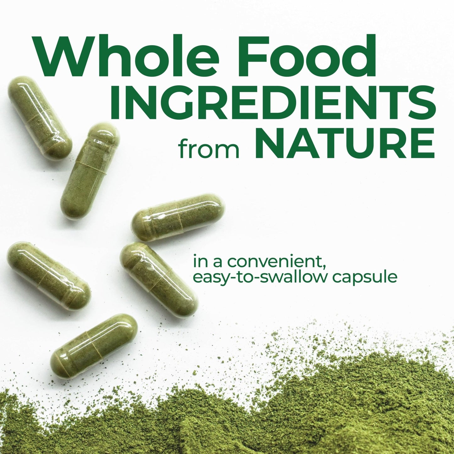 Country Farms Super Greens Vegicaps, 32 Super Foods, Whole Food Supplement, Greens, Fruit, Vegetables, Mushrooms & Probiotics, Rich in Antioxidants & Phytonutrients, 60 Count, 30 Servings - dailyvitalstore