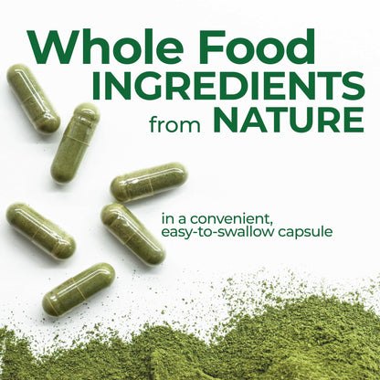 Country Farms Super Greens Vegicaps, 32 Super Foods, Whole Food Supplement, Greens, Fruit, Vegetables, Mushrooms & Probiotics, Rich in Antioxidants & Phytonutrients, 60 Count, 30 Servings - dailyvitalstore