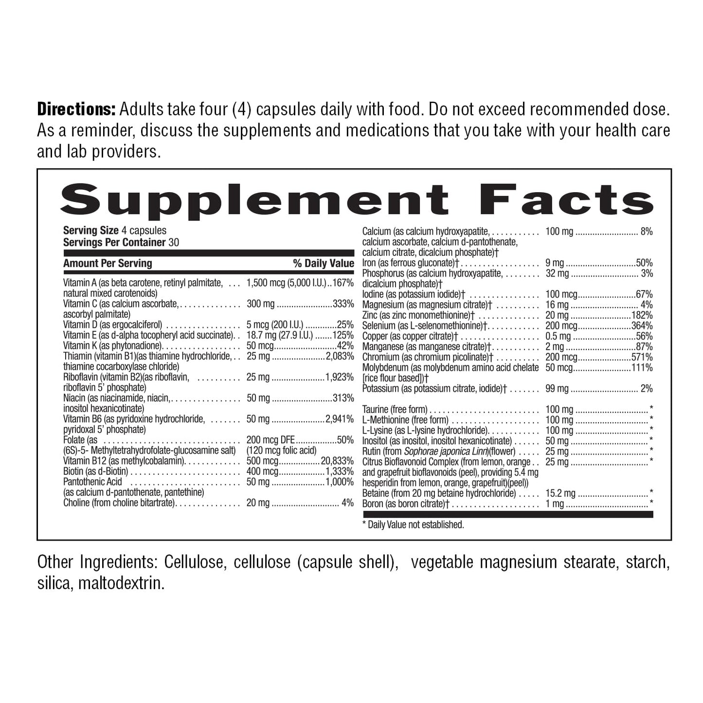Country Life Max for Vegans - 120 Vegan Capsules - Daily Multivitamins - Immune Support Supplement - Contains Vitamin B12, Iron, Amino Acids, Coenzyme B Vitamins - Gluten-Free - dailyvitalstore