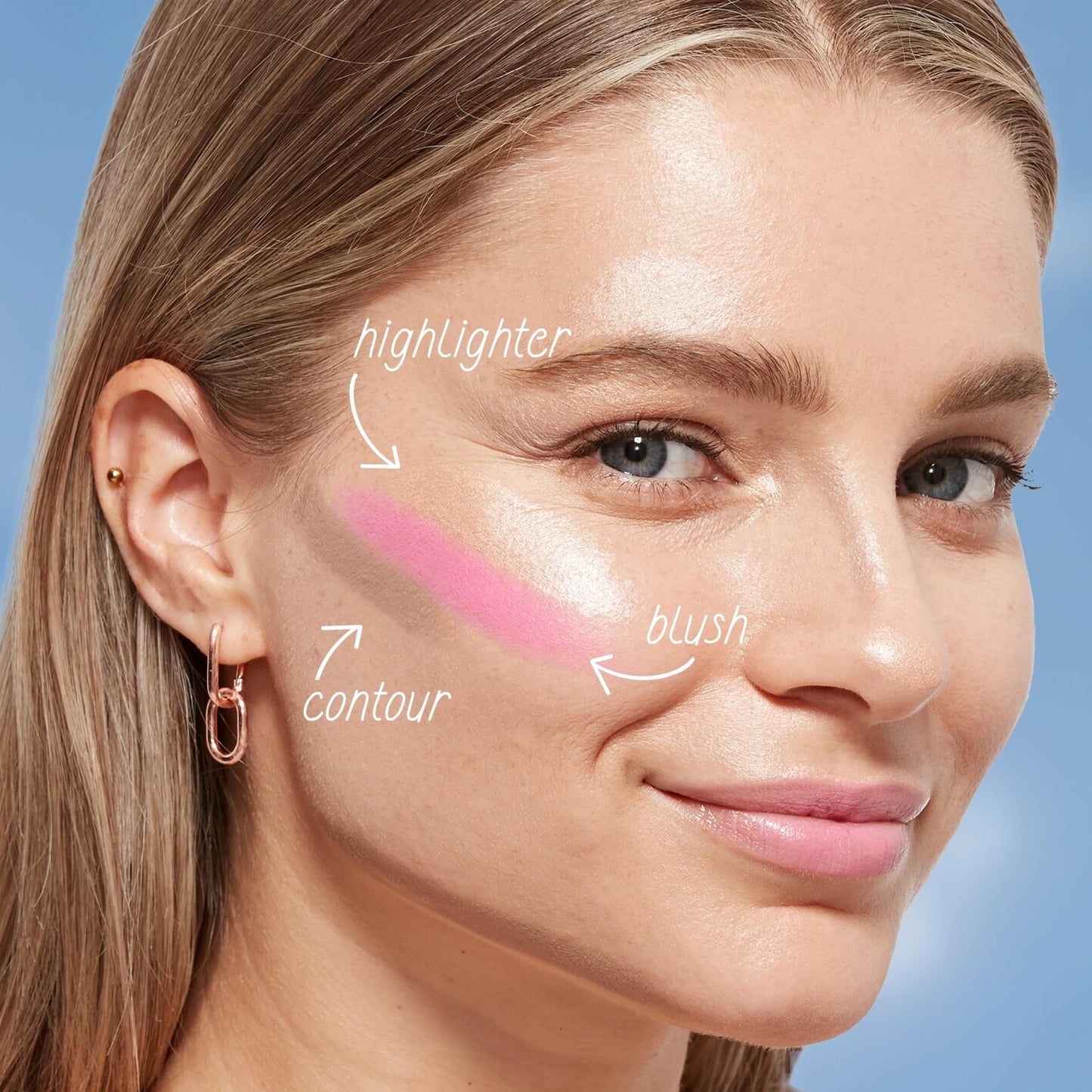 COVERGIRL Trublend Skin Enhancer Blush Balm Stick, Vegan Formula, Easy to Use, Glides on Effortlessly, Non-Greasy, Doesn't Crease - 225 Candied Strawberry (Bright Red) - dailyvitalstore