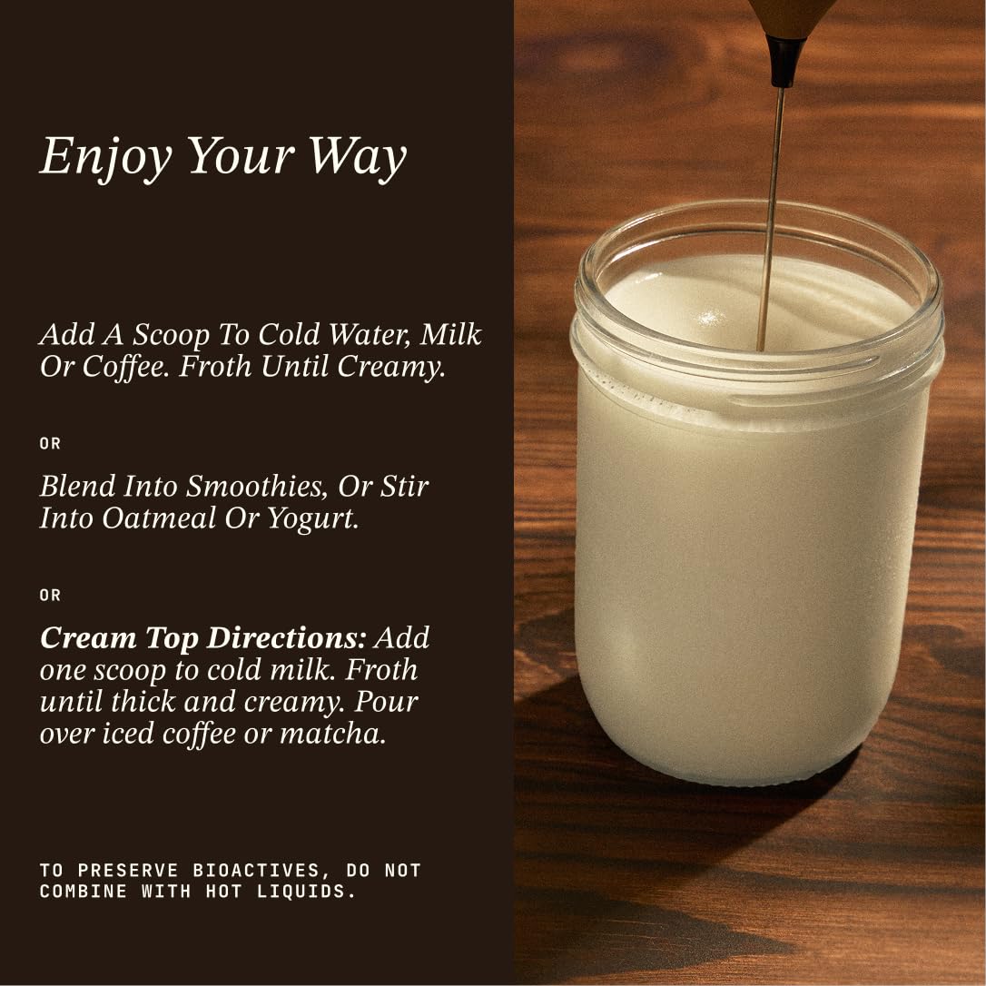 Cowboy - The Exclusive 1st Milking, Whole, Grass Fed Colostrum Supplement for Full Body Health - Bovine Colostrum Powder Packed w/Bioactive Nutrients - Sugar Free (Vanilla, 40 Servings) - dailyvitalstore