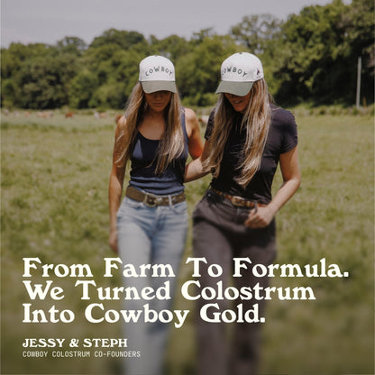 Cowboy - The Exclusive 1st Milking, Whole, Grass Fed Colostrum Supplement for Full Body Health - Sugar Free Bovine Colostrum Powder Packed with Bioactive(Vanilla & Chocolate) Nutrients - dailyvitalstore