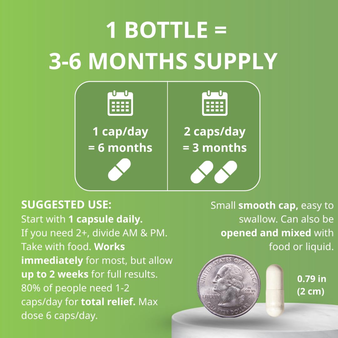 Cramp Defense® Leg Cramps Pills, Relief for All Muscle Cramps, Day and Night. Magnesium Supplement Capsules, 3-6 Month Supply. Non-Laxative - dailyvitalstore