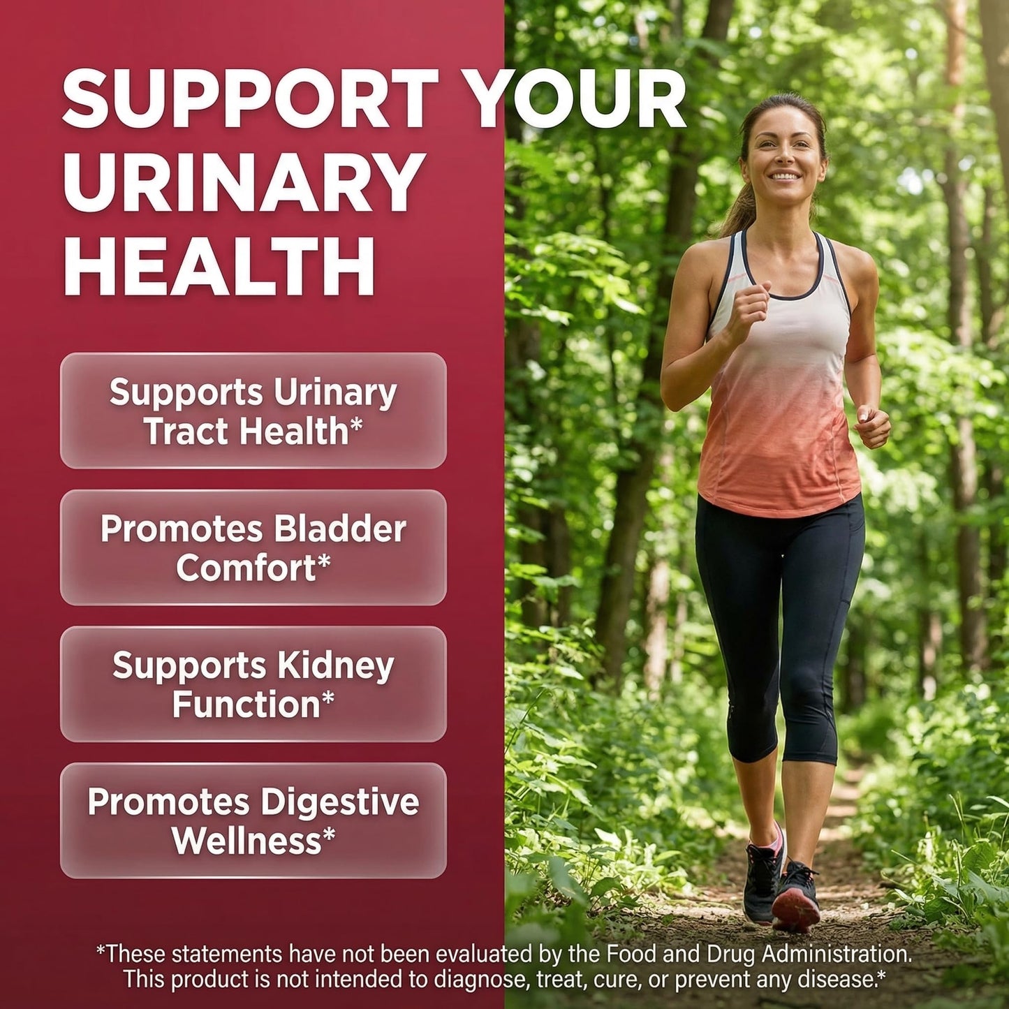 Cran Flow Cranberry Pills for Urinary Health D-Mannose Milk Thistle Dandelion Inulin Vitamin C Prebiotics and Probiotics Bladder Support By Clean Nutra - dailyvitalstore