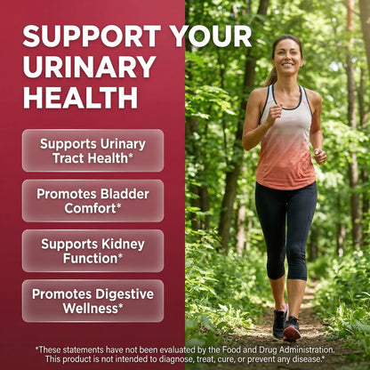 Cran Flow Cranberry Pills for Urinary Health D-Mannose Milk Thistle Dandelion Inulin Vitamin C Prebiotics and Probiotics Bladder Support By Clean Nutra - dailyvitalstore