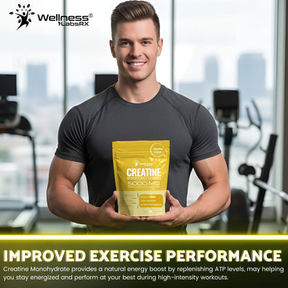 Creatine Gummies 5000mg, 30 Servings Creatine Monohydrate Gummies - Third-Party Tested Creatine for Women, Pineapple Flavor Creatine for Men, Muscle Growth, - dailyvitalstore