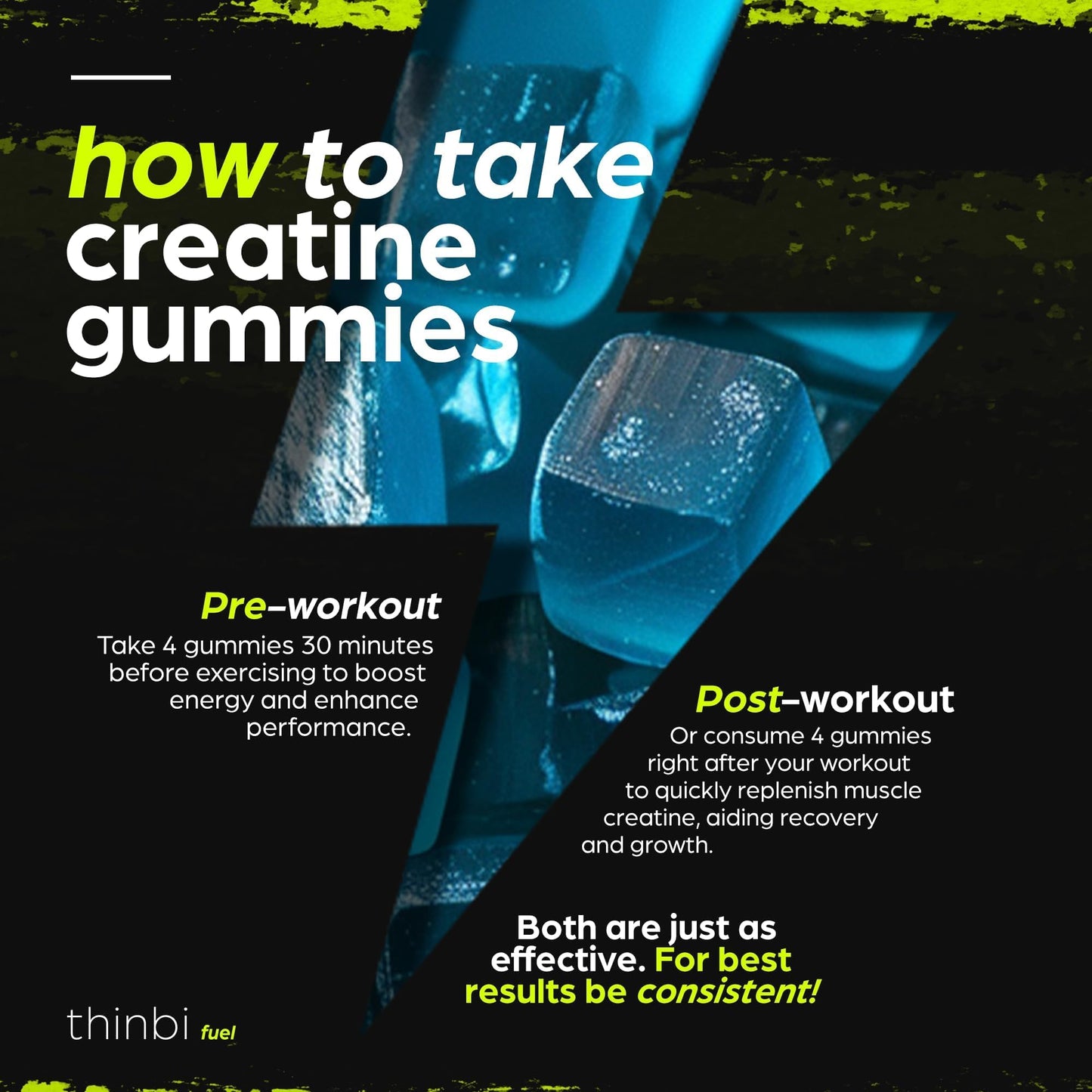 Creatine Monohydrate Gummies Complex 6200mg for Men & Women - 120 Gummies Advanced Formula W/L-Taurine + Vitamin B12 for Muscle Strength, Muscle Builder, Energy Boost - dailyvitalstore