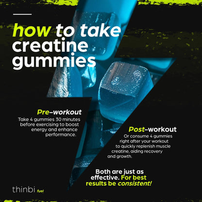 Creatine Monohydrate Gummies Complex 6200mg for Men & Women - 120 Gummies Advanced Formula W/L-Taurine + Vitamin B12 for Muscle Strength, Muscle Builder, Energy Boost - dailyvitalstore