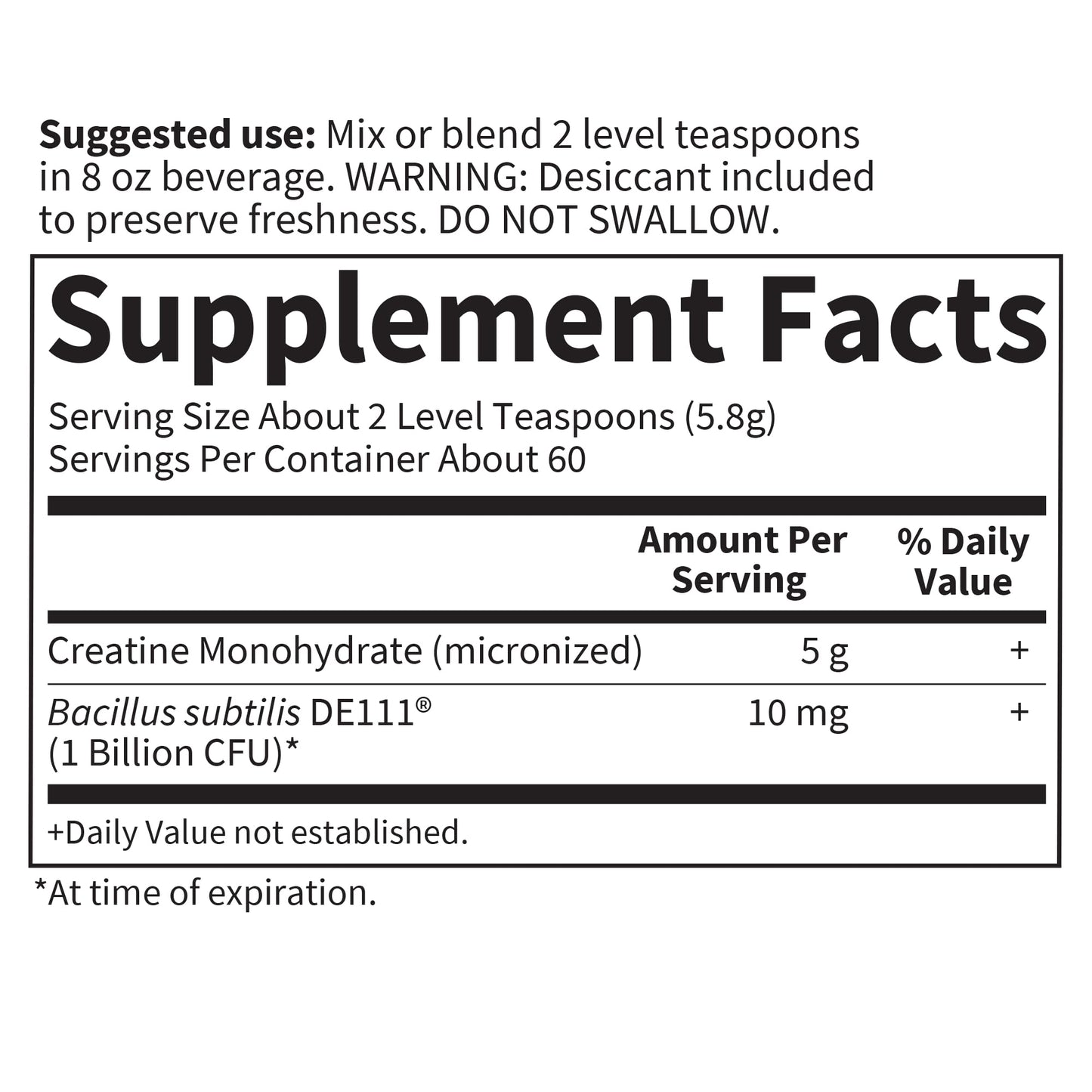 Creatine Monohydrate Powder for Women and Men by Garden of Life, Micronized Pre Workout with Probiotics for Muscle, Strength, Performance, Sport Amino Energy, - dailyvitalstore