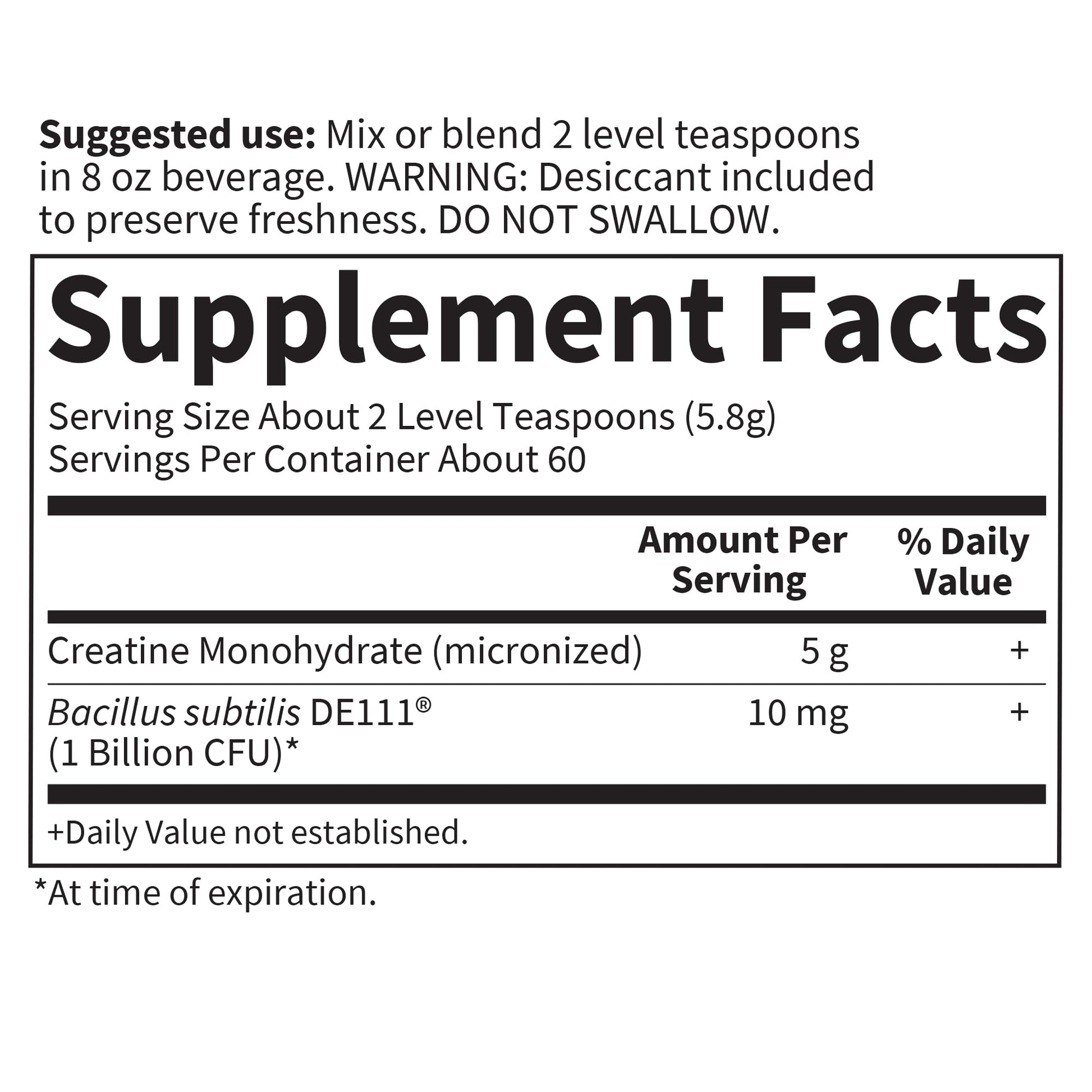 Creatine Monohydrate Powder for Women and Men by Garden of Life, Micronized Pre Workout with Probiotics for Muscle, Strength, Performance, Sport Amino Energy, - dailyvitalstore