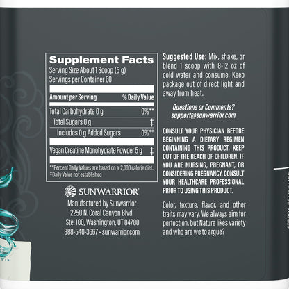 Creatine Monohydrate Powder Micronized PreWorkout Recovery Supplement | Support Muscle Building Strength Training Cognition | Vegan & Keto Friendly Easily Mixes - dailyvitalstore