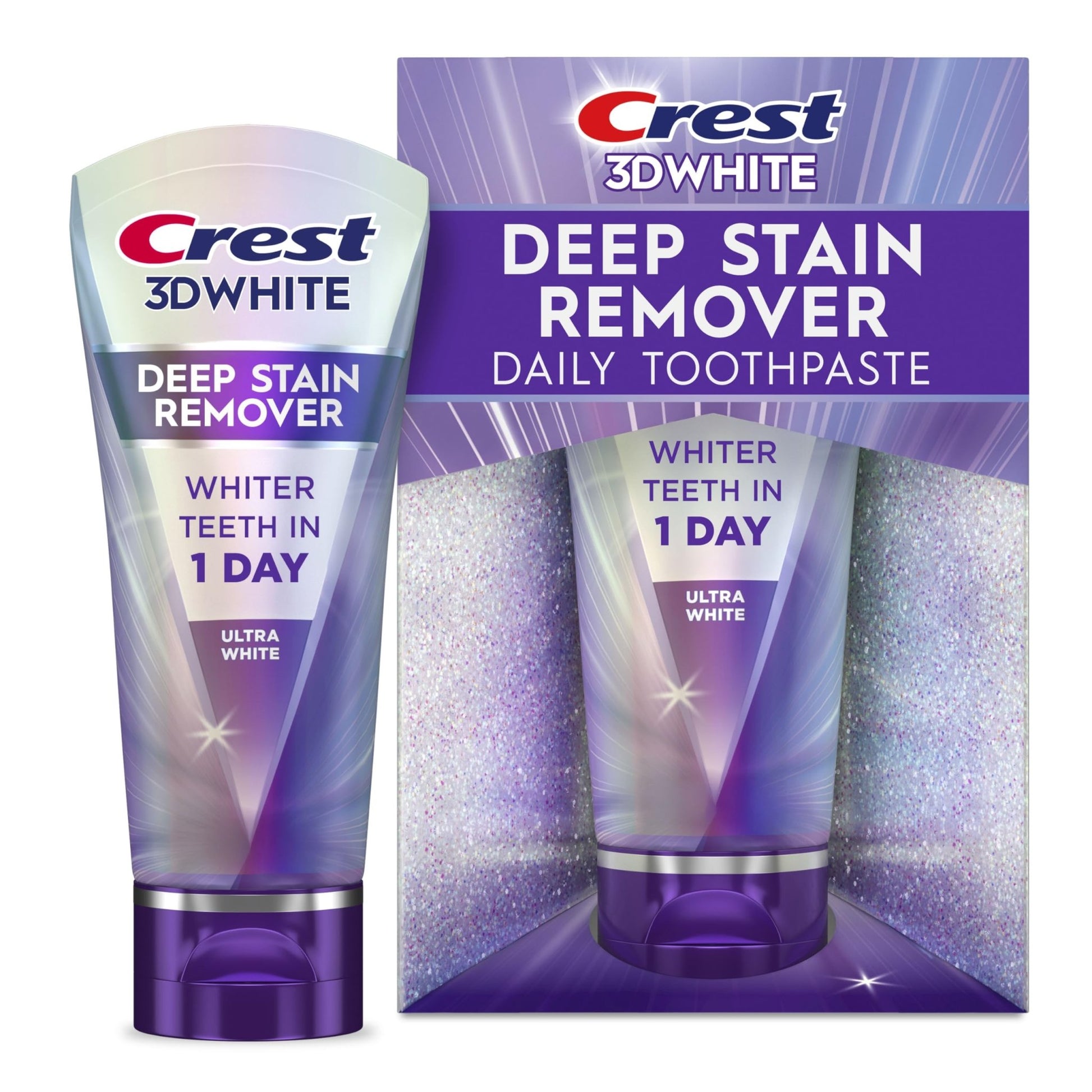 Crest 3DWhite Brilliance Deep Stain Remover Ultra White Toothpaste - 2.1oz - dailyvitalstore