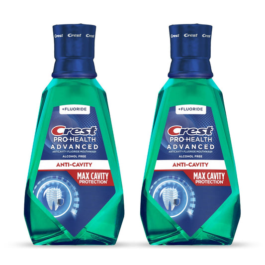Crest Pro-Health Advanced Maximum Cavity Protection Mouthwash - Mild Mint - 2x1L - dailyvitalstore