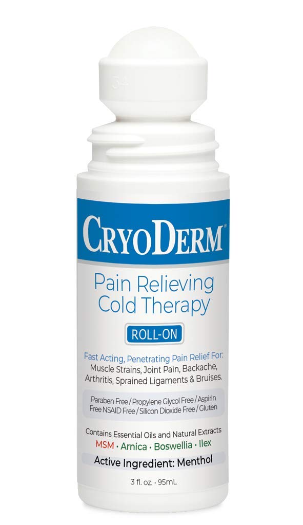 Cryoderm Cold Roll-on 3oz, 2.4 Lb - dailyvitalstore