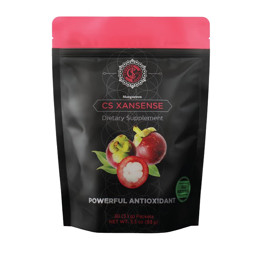 CS XanSense Immune System & Anti-oxidant Supplement- Mangosteen, Xanthones, & Vitamin C- Sugar Free Energy Drink Rich in Vitamins - dailyvitalstore
