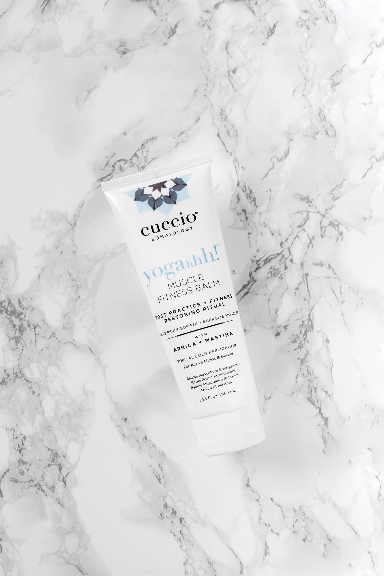Cuccio Somatology Yogahhh Muscle Balm - Offers Soothing and Cooling Relief - Lightweight and Non Oily Finish - Helps Revitalize and Energize Muscles Post Rigorous Exercise - Paraben Free - 3.25 oz - dailyvitalstore