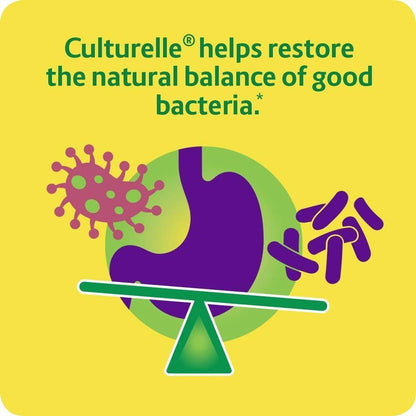 Culturelle Digestive Health Daily Probiotic Chewables, Probiotic For Men and Women, Most Clinically Studied Probiotic Strain, 10 Billion CFUs - dailyvitalstore