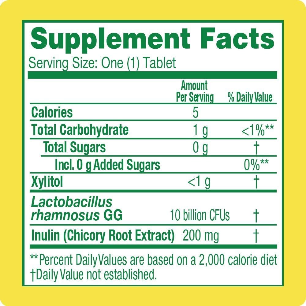 Culturelle Digestive Health Daily Probiotic Chewables, Probiotic For Men and Women, Most Clinically Studied Probiotic Strain, 10 Billion CFUs - dailyvitalstore