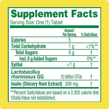 Culturelle Digestive Health Daily Probiotic Chewables, Probiotic For Men and Women, Most Clinically Studied Probiotic Strain, 10 Billion CFUs - dailyvitalstore