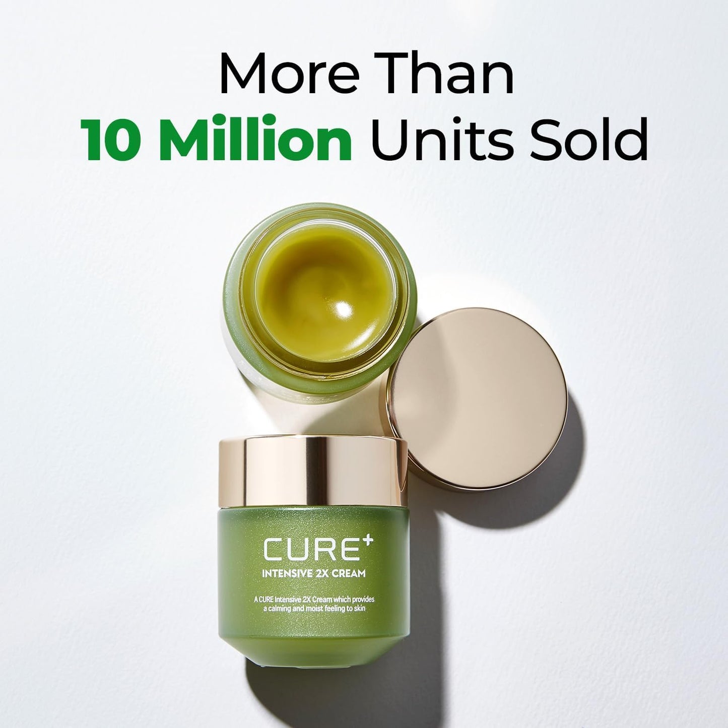 Cure Intensive 2X Cream, Premium Aloe Deep Moisturizing Multi Balm, Korean Skincare, Face Moisturizer for Dry Skin (Pack of 1) - dailyvitalstore