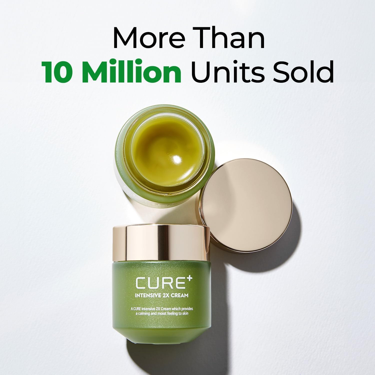 Cure Intensive 2X Cream, Premium Aloe Deep Moisturizing Multi Balm, Korean Skincare, Face Moisturizer for Dry Skin (Pack of 1) - dailyvitalstore