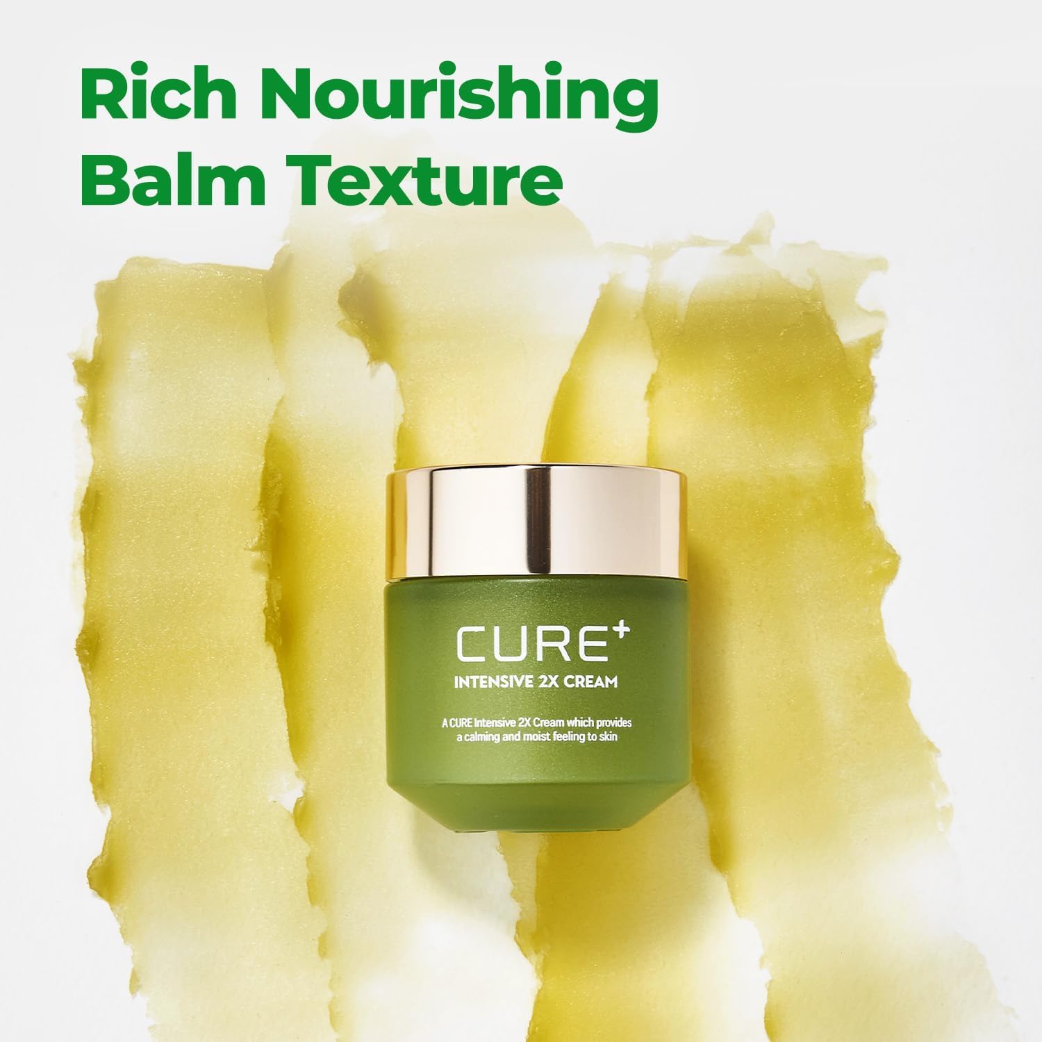 Cure Intensive 2X Cream, Premium Aloe Deep Moisturizing Multi Balm, Korean Skincare, Face Moisturizer for Dry Skin (Pack of 1) - dailyvitalstore