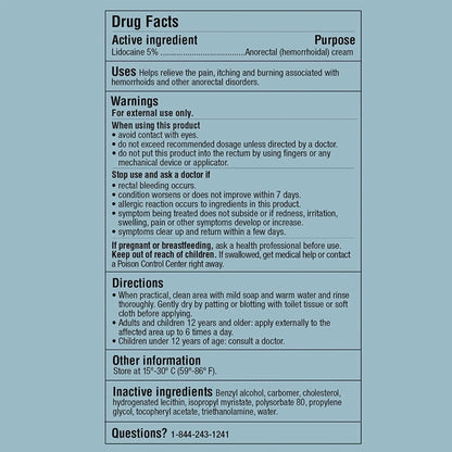 Curist 5% Lidocaine Cream Maximum OTC Strength Topical Pain Relief OTC - 12 oz (Pack of 2) XL Tube 5 Percent Lidocaine Numbing Cream to Numb Effectively (2 Pack - 6 oz Tube) - dailyvitalstore