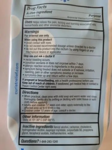 Curist 5% Lidocaine Cream Maximum OTC Strength Topical Pain Relief OTC - 12 oz (Pack of 2) XL Tube 5 Percent Lidocaine Numbing Cream to Numb Effectively (2 Pack - 6 oz Tube) - dailyvitalstore